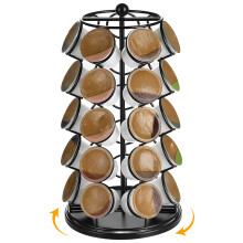 Coffee Pod Holder for K-Cup 35-Pod Carousel Rust-Resistant