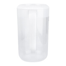 BESTONZON Transparent Plastic Pitcher with Large Outlet 1 Pc