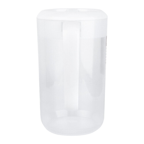 BESTONZON Transparent Plastic Pitcher with Large Outlet 1 Pc