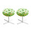 Stretch Cocktail Tablecloth Round High Top 2 PCS Clover 1