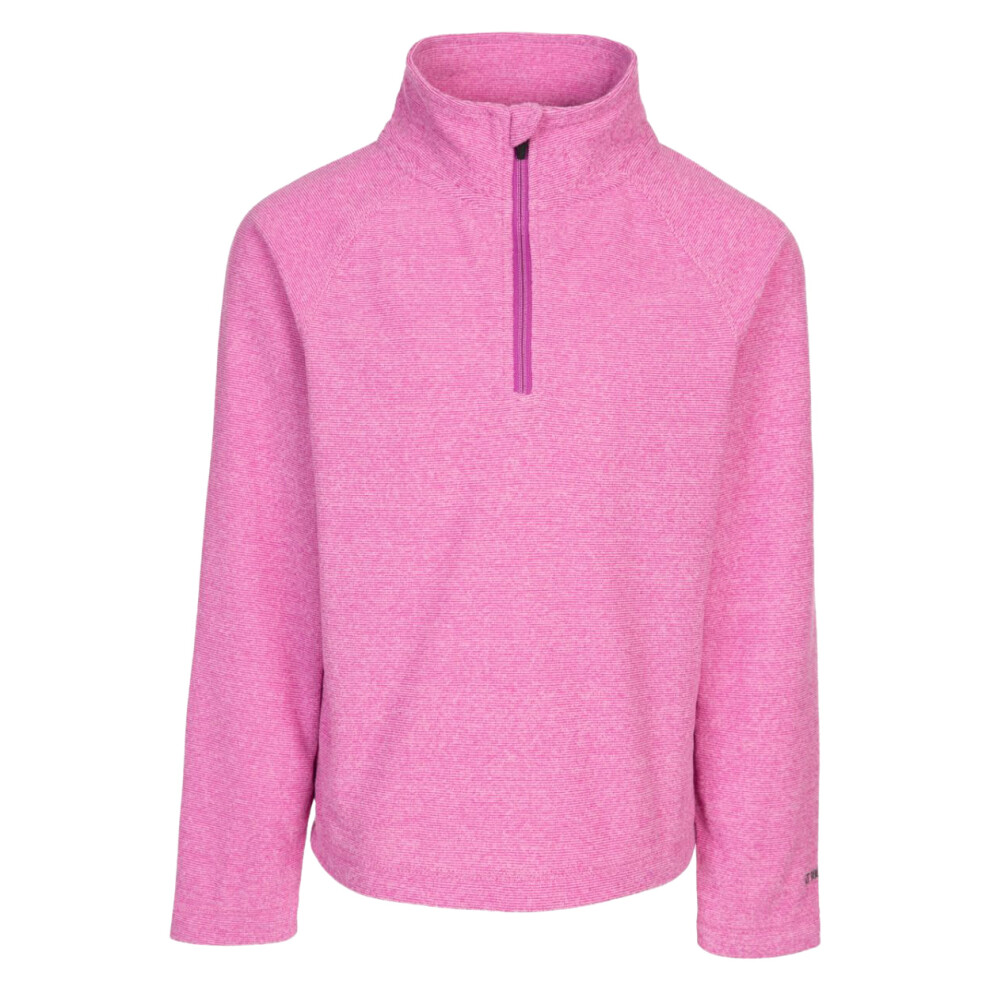 Trespass (7-8 Years, Plum) Childrens Girls Meadows Fleece
