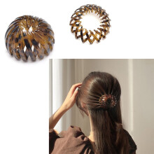 Birds Nest Hair Clip for Women Expandable Ponytail and Bun