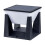 Solar Post Cap Light Aluminum Waterproof Warm Cold LED 5