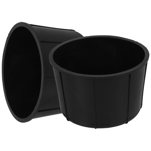 Cup Holder Rubber Liner Black Auto Insert Expander