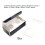 Coin Holder Storage Box Square Cardboard 12 Pack 3