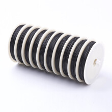 Tiger Tail Wire Nylon-Coated Stainless Steel Black 18 Gauge
