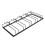 HEMOTON Wine Glass Holder Rack Wall-Mounted Black 1