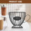 Coffee Pod Holder Extra-Large for Countertop Storage 3