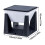 Solar Post Cap Light Aluminum Waterproof Warm Cold LED 6