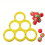 Pool Game Set Foam Floats and Tossing Balls 6 pcs 2