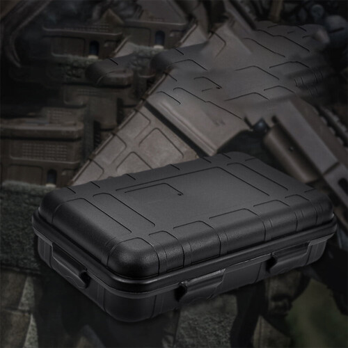 Protective Box Storage Case Black Waterproof 1 Piece 2