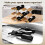 Wooden Wine Rack 3-Tier 12-Bottle Countertop Organizer 6