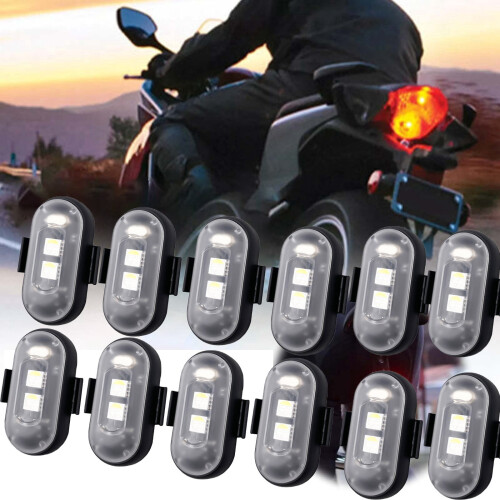 LED strobe light rechargeable wireless for motorcycle 1
