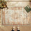 Beige Vintage Boho Area Rug 2X3 ft Machine Washable 6