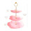 Snack Stand Dessert Display Stand with Handles 3-Tier 3