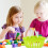 Plastic Grocery Basket Toy for Role Play 2 Pack 2