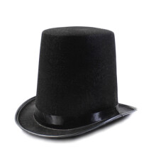 Top Hat Western Short Brim Unisex Colorless Photo Prop