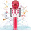 Bluetooth Karaoke Microphone for Kids Rose Gold 1