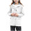 Girls' Waterproof Softshell Jacket with Hood 130cm White 1