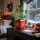 Green Sequined Mirror Christmas Ball Ornament 40cm 6
