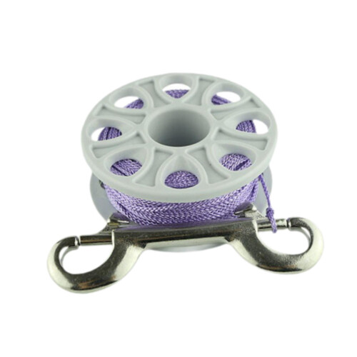 Finger Spool Braided Nylon Line Violet 98ft 2