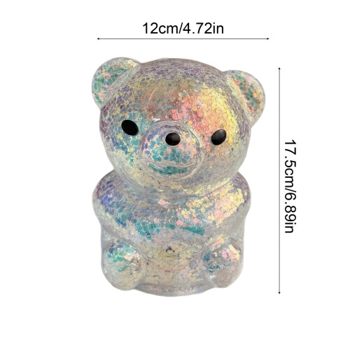 Bear Night Light Starry Projection Lamp 1 Pack 2