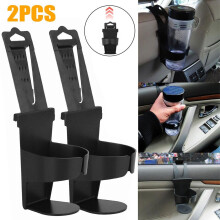 Car Cup Holder Adjustable Seat Back Mount 2 Pcs