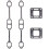 Gasket 39880 Replacement for Mercruiser V8 5.0L 5.7L Engine 2
