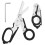 (Blue) 6-in-1 Multi-Function Scissors Set HC420 High Carbon Stainless Steel Kitchen Shears All-Purpose Household Tool with Storage Box 3