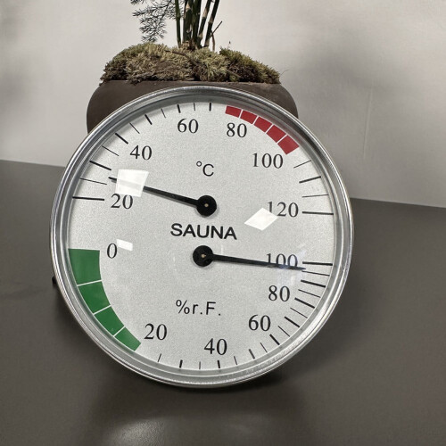 Wall Mounted Sauna Thermometer Hygrometer 1 Unit 1