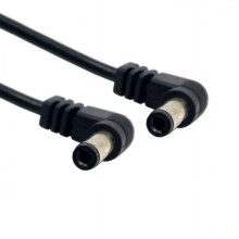 DC Power Cable 5.52.1/2.5mm Male to Male Right-Angle 60cm