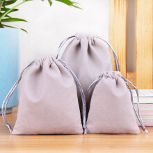 Velvet Jewelry Pouches Drawstring Bags 7 Sizes 2 pcs each