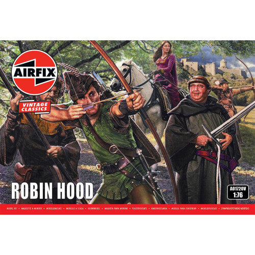 Airfix Airfix A01720V Robin Hood Figure Set 1:76 Model Kit