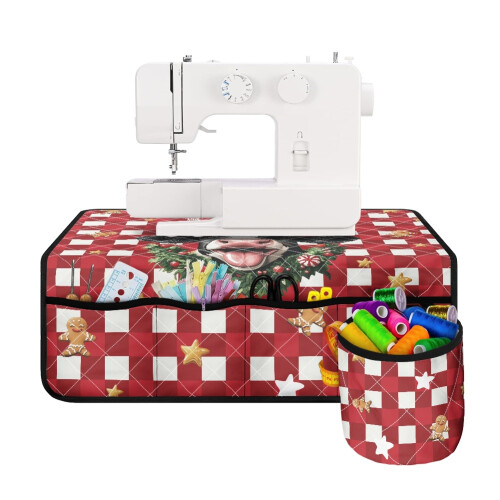 Sewing Machine Muffling Mat with Pockets Non-Slip Vibration 1