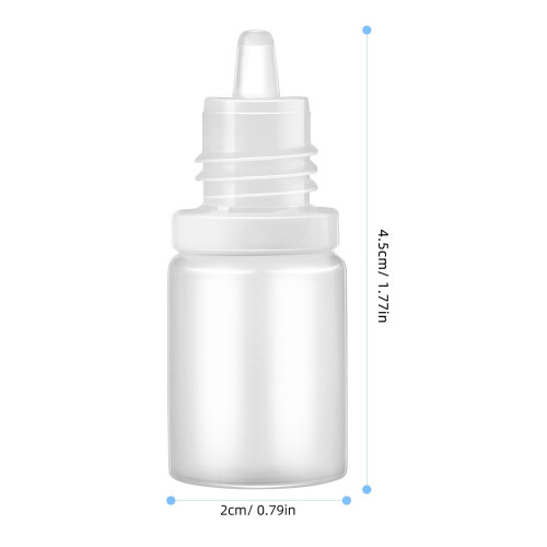Squeezable Dropper Bottle Plastic 10Pcs 1