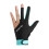 Spandex Billiard Gloves Three-Finger Exposed Design 1