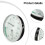 Wall Mounted Sauna Thermometer Hygrometer 1 Unit 5