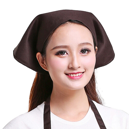 Chef Cap Triangle Shape with Tie Closure Adjustable 2