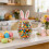 Easter Bunny Candy Jar Glass Storage Container 1 Piece 1