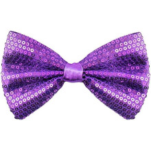 Men's Pre-Tied Bow Tie Shiny Sequin Adjustable
