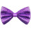 Men's Pre-Tied Bow Tie Shiny Sequin Adjustable 1