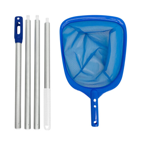 Pool Leaf Skimmer Net Nylon Fine Mesh 160cm 1
