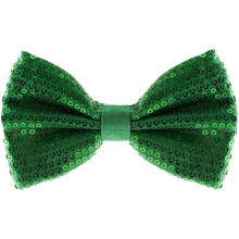 Men's Pre-Tied Bow Tie Shiny Sequin Adjustable Tuxedo Bowtie