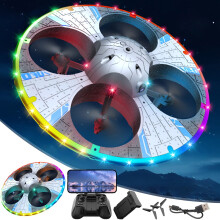 S163 Foam UAV Drone with Multi-light and Obstacle Avoidance