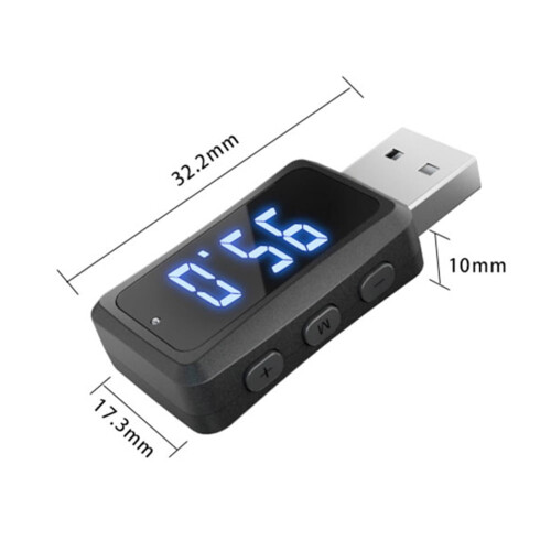 FM02 Car Bluetooth Transmitter Receiver USB Powered 1