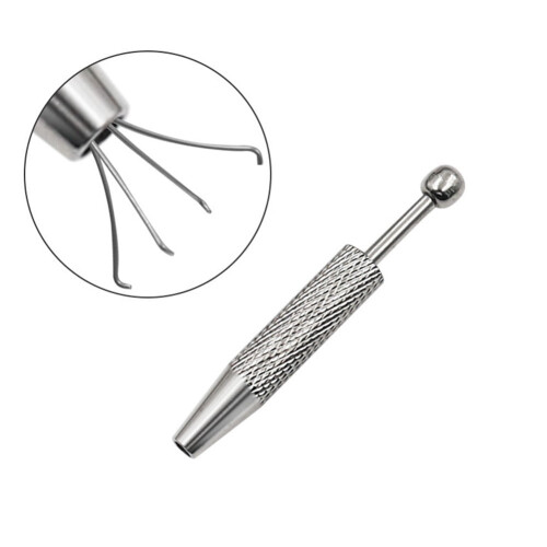 Tweezer Set for Gem and Bead Handling 4 Pieces 1