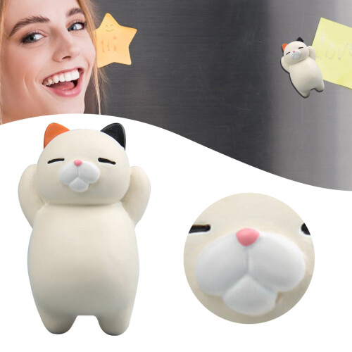 3D Cat Fridge Magnet Cute Cartoon Home Decor 1 Pc 2