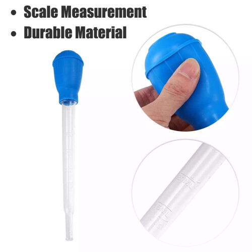 Turkey Baster Set Food-Grade Silicone Bulb 3 Pcs