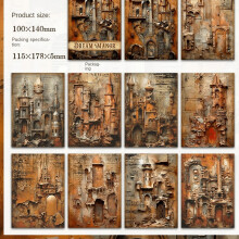 Scrapbook Paper Dreamland Manor Vintage 3D Journaling
