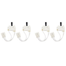 4PCS for 3406107 Dryer Door Assembly Replacement Part Fit for